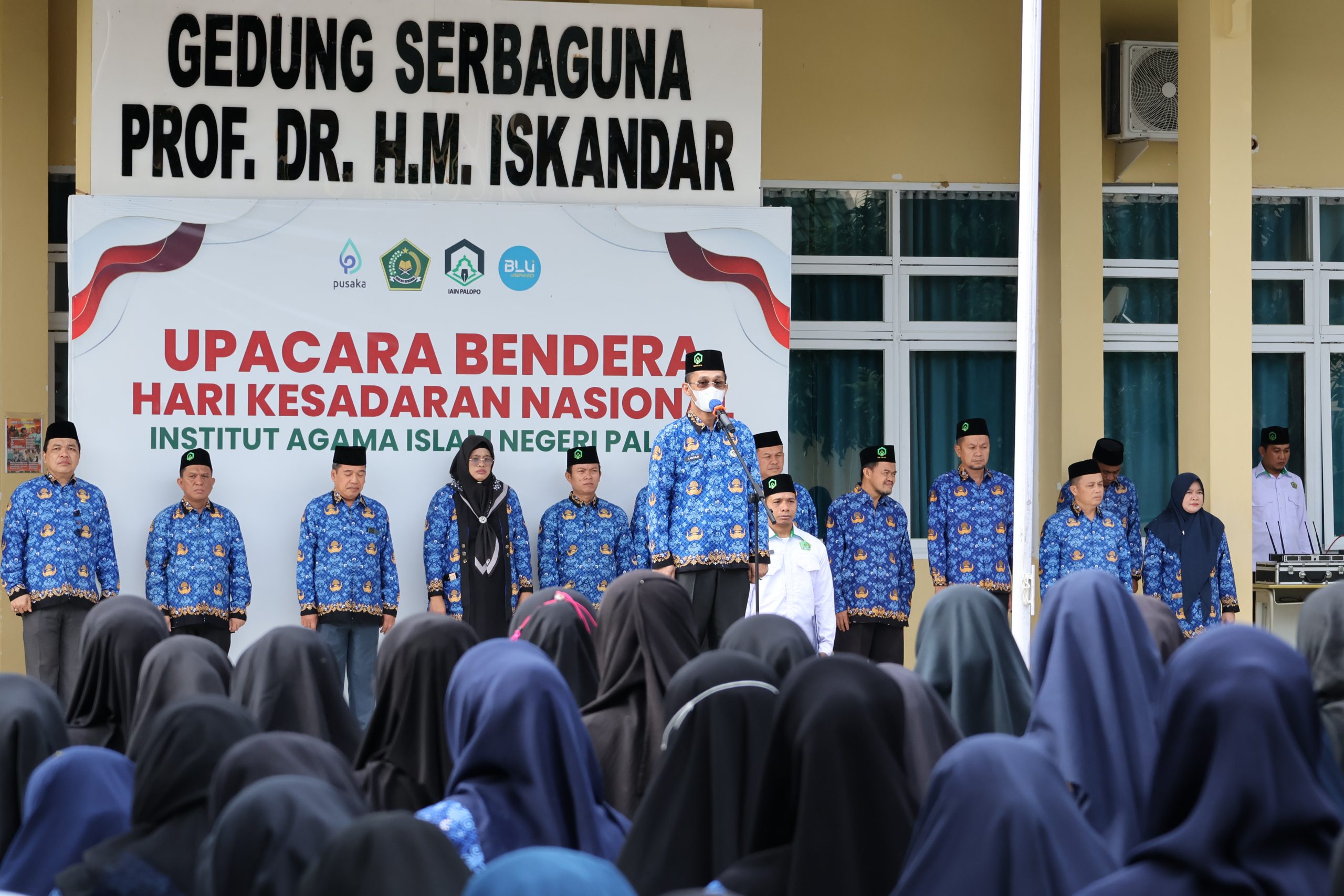 Dekan dan Pejabat FUAD Ikuti Upacara Hari Kesadaran Nasional di Bulan Ramadhan